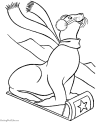 Christmas coloring pages