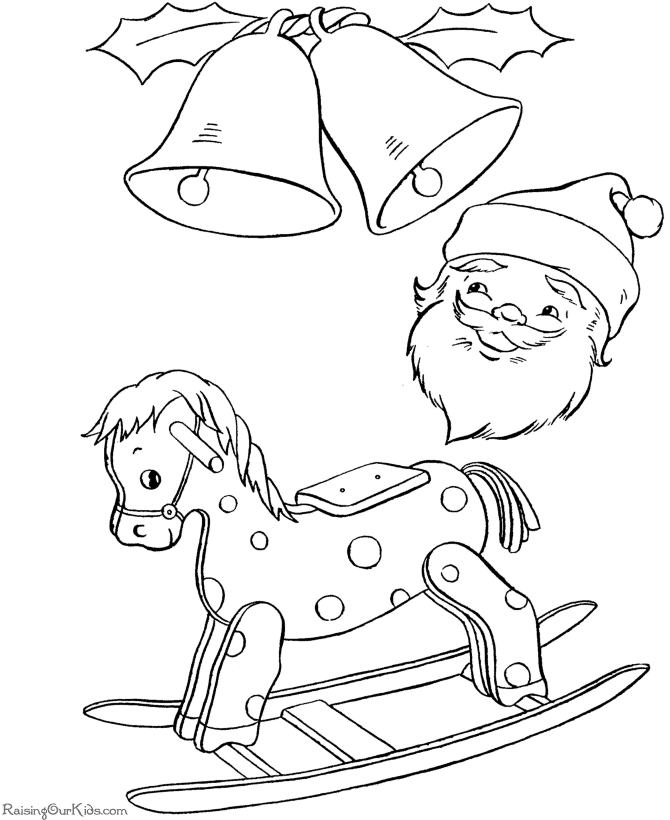 Christmas coloring printables