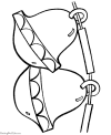 Jingle bells coloring page