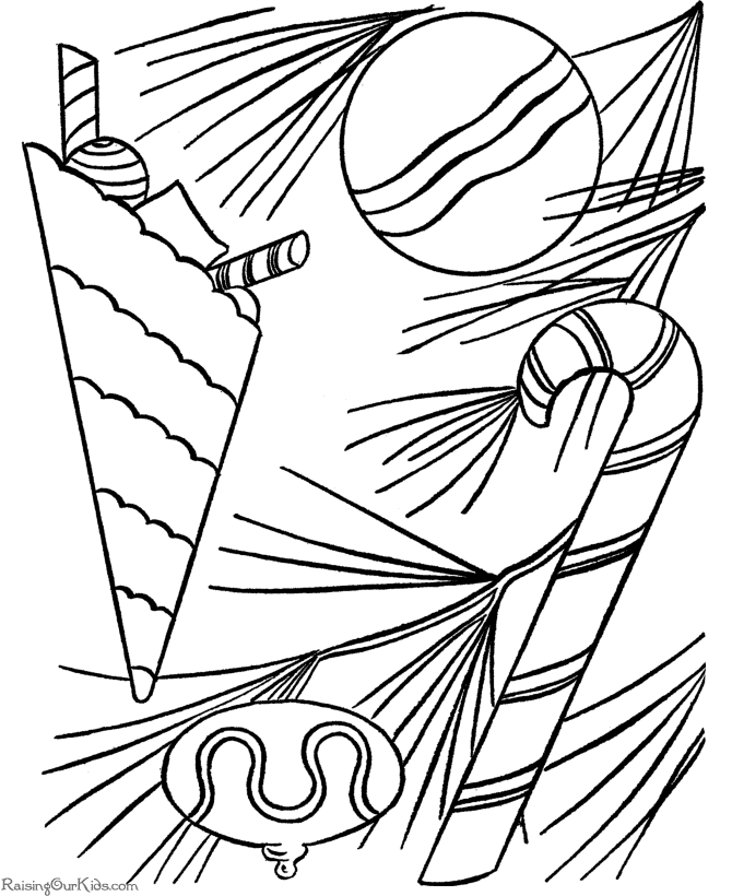 Free, printable Christmas coloring pages