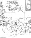 Christmas coloring pages