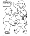 Christmas coloring page