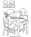 Free Christmas coloring pages