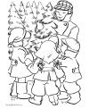 Kids Christmas tree page