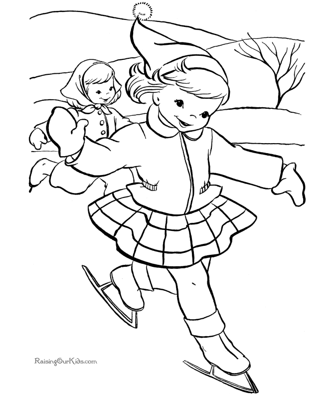 Kids free printable Christmas pics!