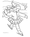 Christmas coloring pic