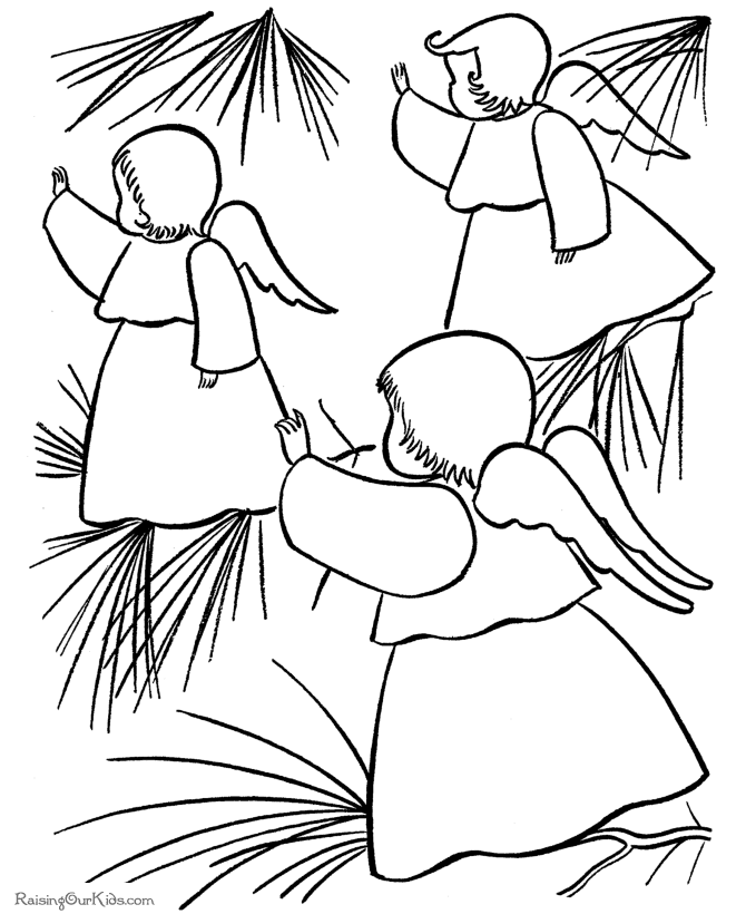 Christmas Tree Ornaments Coloring Pages - Free!