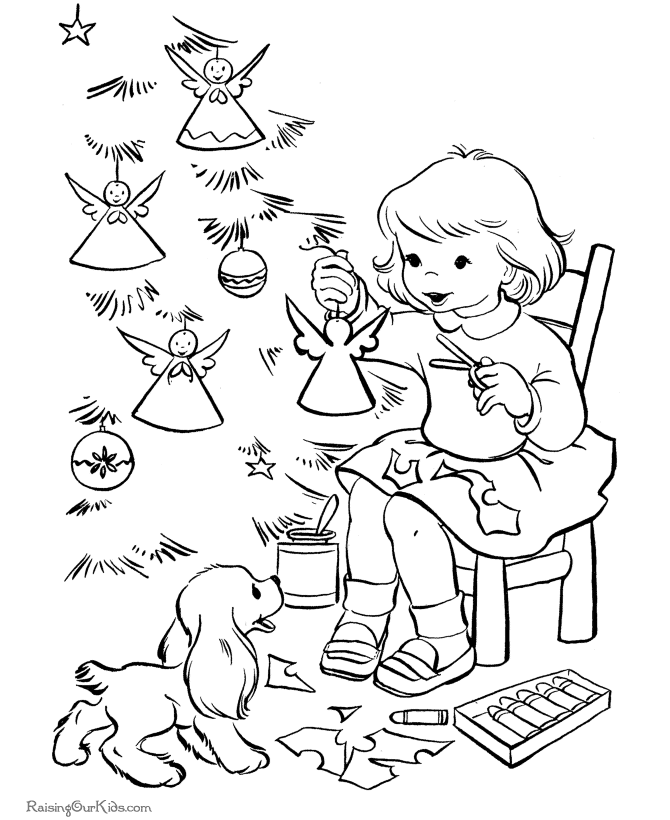 Making Angel Christmas Tree Ornaments!