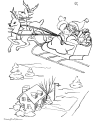 Santa coloring page