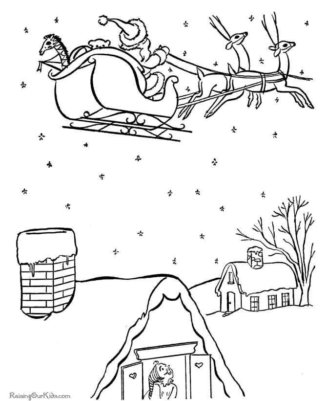 Free Printables of Santa Claus