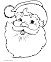 Free printable Santa Claus