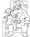 Santa Claus coloring pages