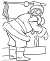 Printable Santa Claus coloring pages