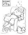 printable Santa coloring pages