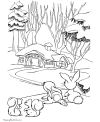 Christmas coloring pages