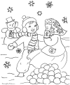 Christmas scenes
