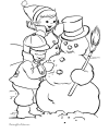 Making a snowman