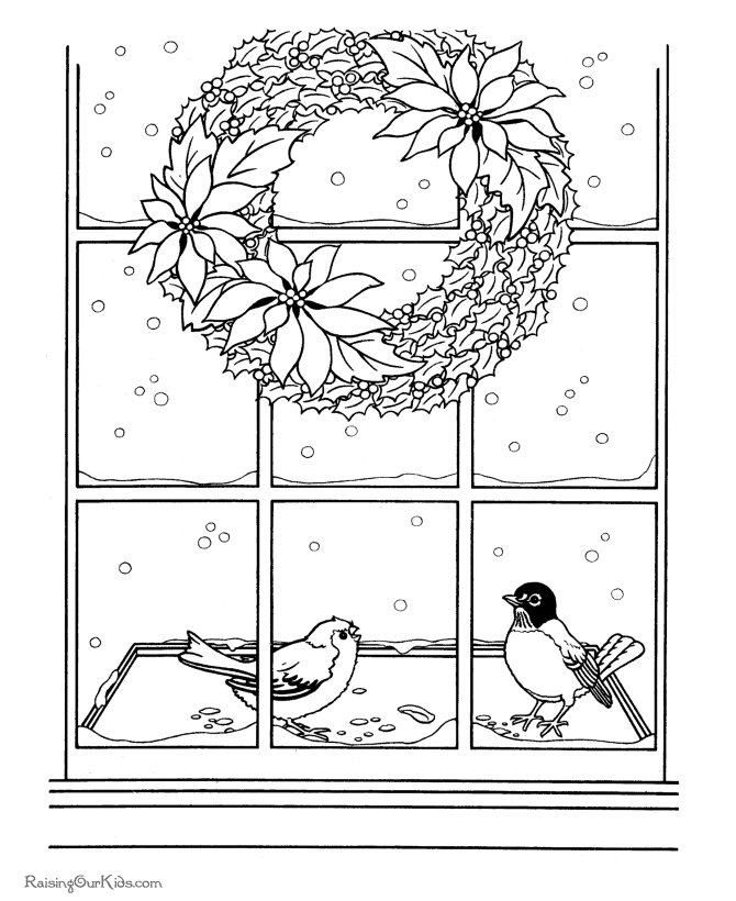 Printable Christmas Coloring Pages!