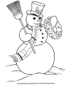 Christmas coloring pages