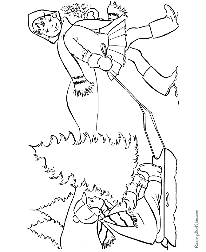 Free Printable Christmas Coloring Pictures!
