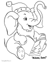 Christmas coloring pictures