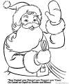 Free printable Santa