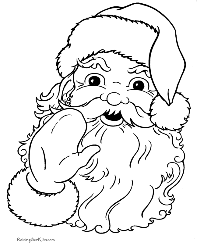 Free Printable Christmas Coloring Sheets!