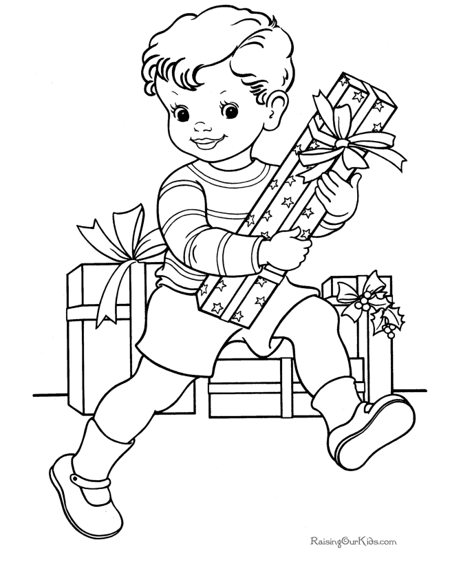 Free Printable Christmas Coloring Sheets - Merry Christmas!