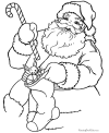 Christmas coloring sheets