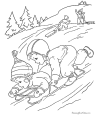 Christmas coloring sheets
