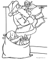 Christmas coloring sheets